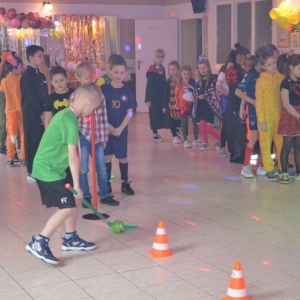Na zakończenie I turnusu zimowiska 2024 odbył się bal przebierańców