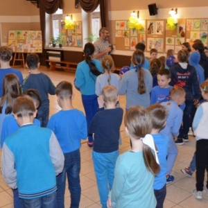 Eko warsztaty w GOKu: prelekcja z ekodoradcą, konkurencje, wykonanie pracy plastycznej