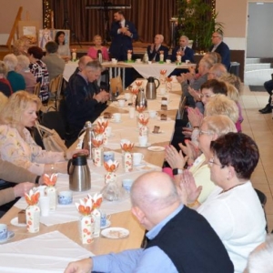 spotkanie Seniorów z Gminy Świerklaniec z okazji Dnia Kobiet