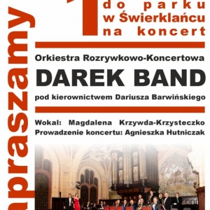 Plakat z koncertu majówkowego