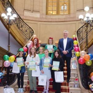 Wręczenie nagród laureatom Powiatowego Konkursu Piosenki Przyrodniczej