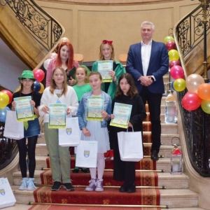 Wręczenie nagród laureatom Powiatowego Konkursu Piosenki Przyrodniczej