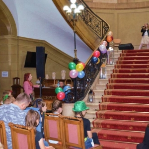 Wręczenie nagród laureatom Powiatowego Konkursu Piosenki Przyrodniczej
