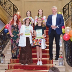 Wręczenie nagród laureatom Powiatowego Konkursu Piosenki Przyrodniczej