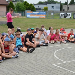 Dzień sportu i zabaw na boisku sportowym w Nakle Śląskim