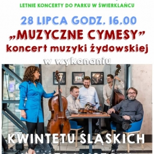 Kadr z koncertu wakacyjnego MUZYCZNE CYMESY