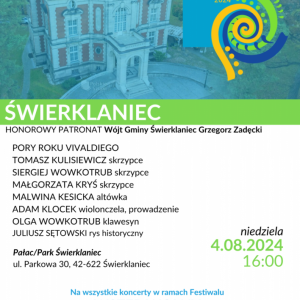 Kadr z koncertu wakacyjnego PORY ROKU VIVALDIEGO