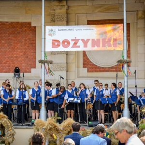 Rozpoczęcie części oficjalnej koncertewm Tarnogórskiej Orkiestry Dętej