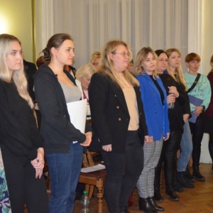 Warsztaty wokalne z dr Iwoną Bańską podczas Świerklanieckich Spotkań Chóralnych