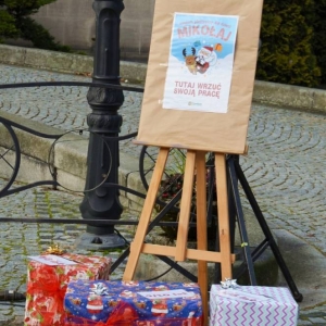 Zdjęcie przedstawia plakat ogłoszonego konkursu plastycznego