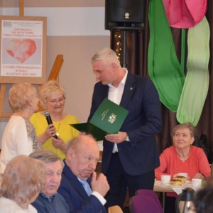 Spotkanie Seniorów z Gminy Świerklaniec z okazji Dnia Kobiet i Mężczyzn