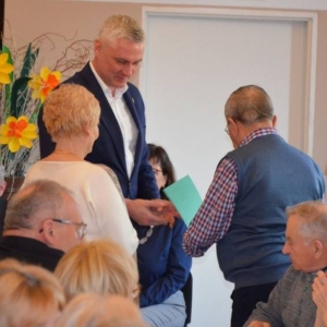 Spotkanie Seniorów z Gminy Świerklaniec z okazji Dnia Kobiet i Mężczyzn