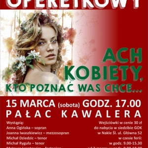 Koncert operetkowy Ach Kobiety... w Pałacu Kawalera