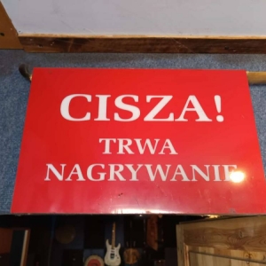 Tabliczka - Cisza trwa nagrywanie