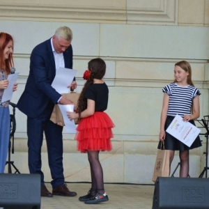 Uroczyste rozpoczęcie Finału Powiatowego Konkursu Piosenki Przyrodniczej i Ekologicznej oraz wręczenie podziękowań i nagród dla laureatów.