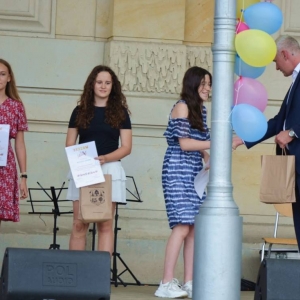 Uroczyste rozpoczęcie Finału Powiatowego Konkursu Piosenki Przyrodniczej i Ekologicznej oraz wręczenie podziękowań i nagród dla laureatów.
