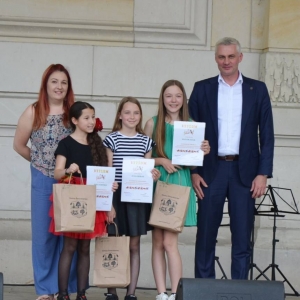 Uroczyste rozpoczęcie Finału Powiatowego Konkursu Piosenki Przyrodniczej i Ekologicznej oraz wręczenie podziękowań i nagród dla laureatów.