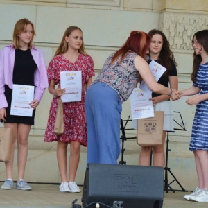 Uroczyste rozpoczęcie Finału Powiatowego Konkursu Piosenki Przyrodniczej i Ekologicznej oraz wręczenie podziękowań i nagród dla laureatów.