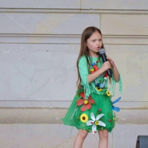 Występ Laureatki Konkursu Piosenki Przyrodniczej i Ekologicznej