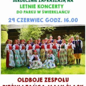 Plakat z koncertu 