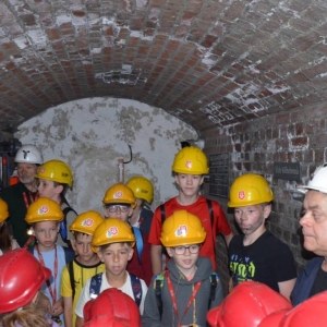 W czwartek uczestnicy I turnusu półkolonii odwiedzili Sztolnię Krolowa Luiza w Zabrzu