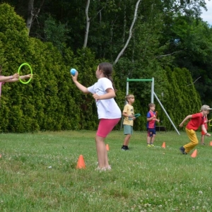 Dzień sportu na boisku sportowym Orzeł w Nakle Śl.