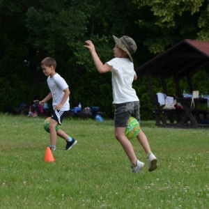 Dzień sportu na boisku sportowym Orzeł w Nakle Śl.