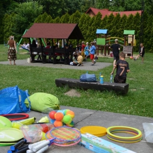 Dzień sportu na boisku sportowym Orzeł w Nakle Śl.