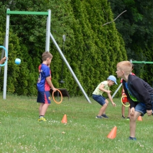Dzień sportu na boisku sportowym Orzeł w Nakle Śl.