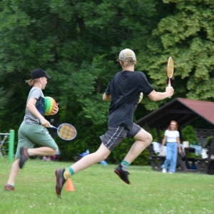 Dzień sportu na boisku sportowym Orzeł w Nakle Śl.