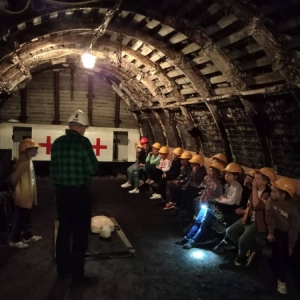 W środę uczestnicy odwiedzili Sztolnię Królowa Luiza w Zabrzu