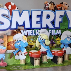 We wtorek dzieci były w Multikinie w Zabrzu na filmie pt. Smerfy. Wielki film.