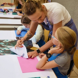 Tworzenie pracy graficznej na druku gelly plate