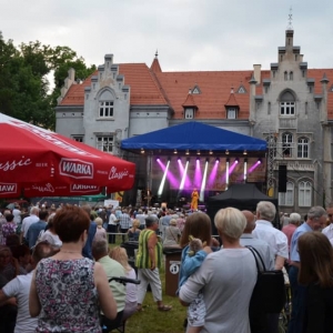 Zdjęcie przedstawia publiczność podczas występów artystycznych VI Dni Gminy Świerklaniec