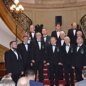 Zdjęcie przedstawia koncert zaproszonego na XI Świerklanieckie Spotkania Chóralne chóru  w Pałacu Kawalera