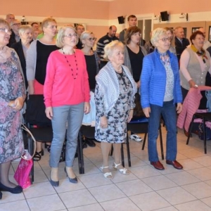 Zdjęcie przedstawia uczestników warsztatów Świerklanieckich Spotkań Chóralnych