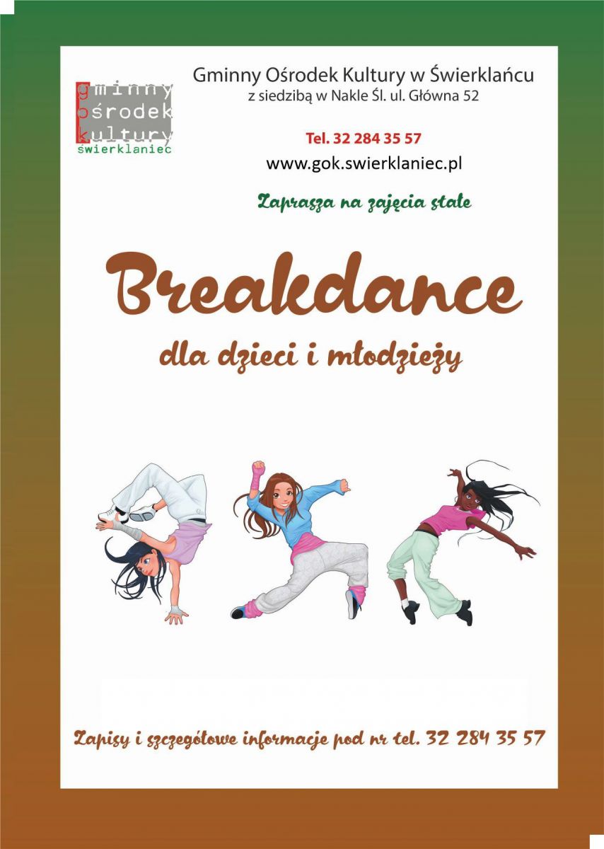 Plakat - breakdance