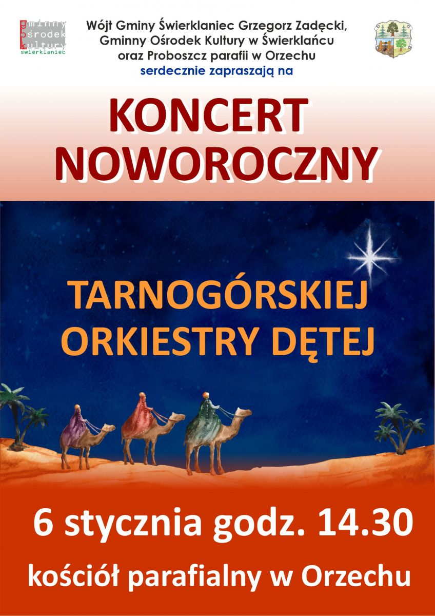 Plakat - Koncert Noworoczny