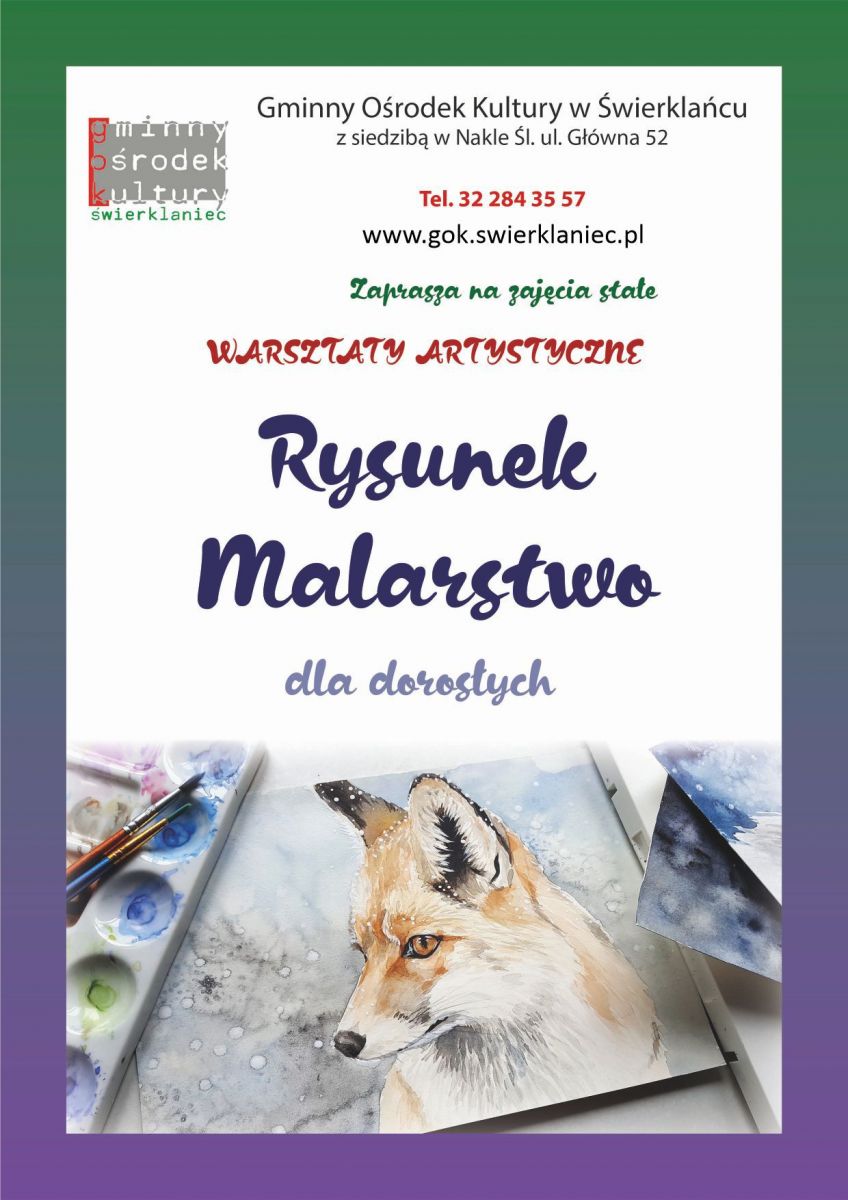 Plakat - rysunek i malarstwo dla dorosłych
