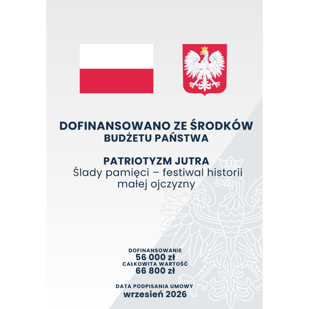 Ślady pamięci – festiwal historii małej ojczyzny